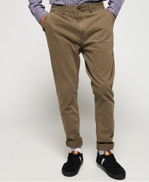 Superdry Surplus Goods Chino Férfi Nadrág Khaki | CZYEB8132